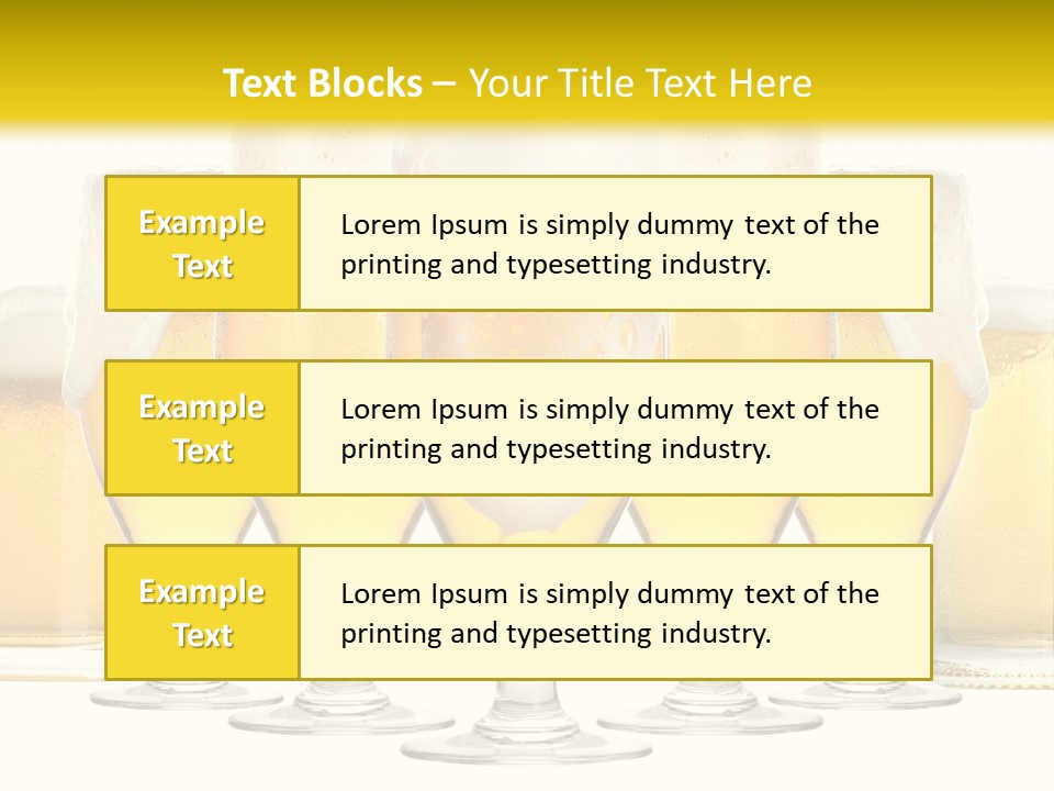 Beaker Brewery Alcohol PowerPoint Template