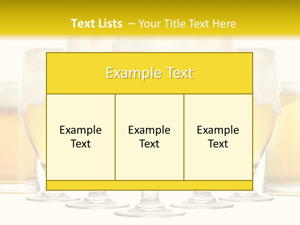 Beaker Brewery Alcohol PowerPoint Template