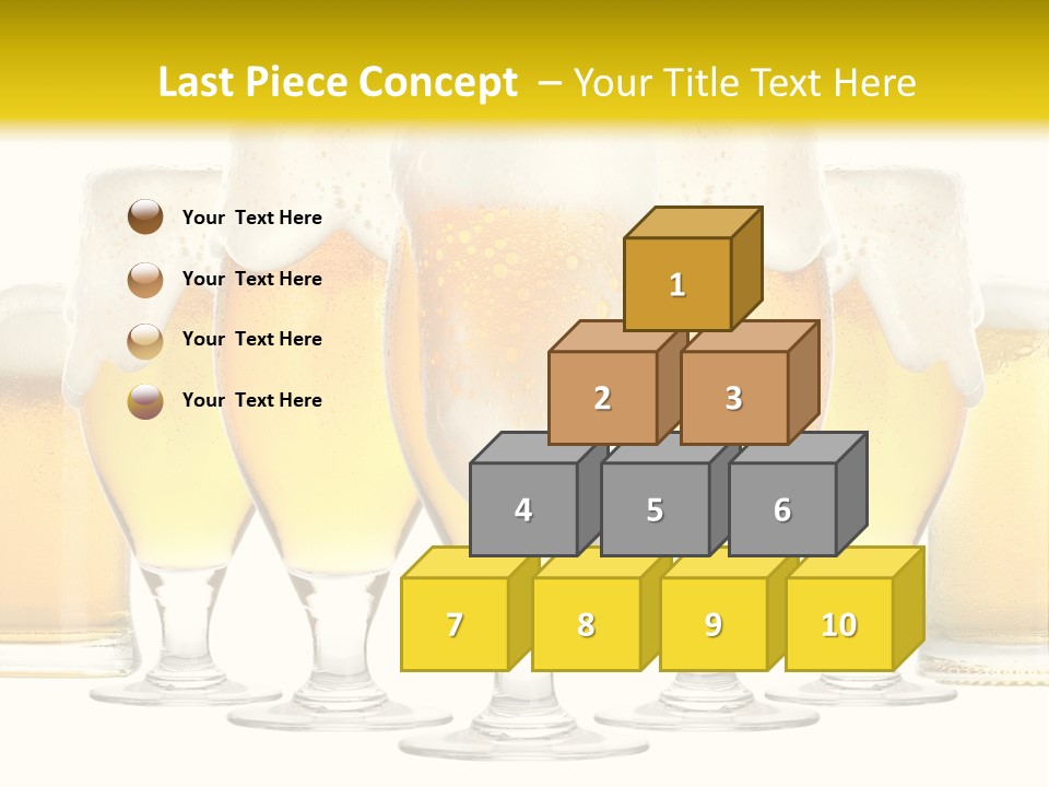 Beaker Brewery Alcohol PowerPoint Template