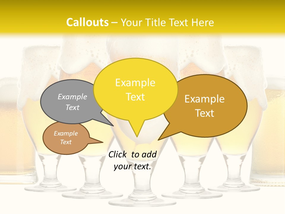 Beaker Brewery Alcohol PowerPoint Template