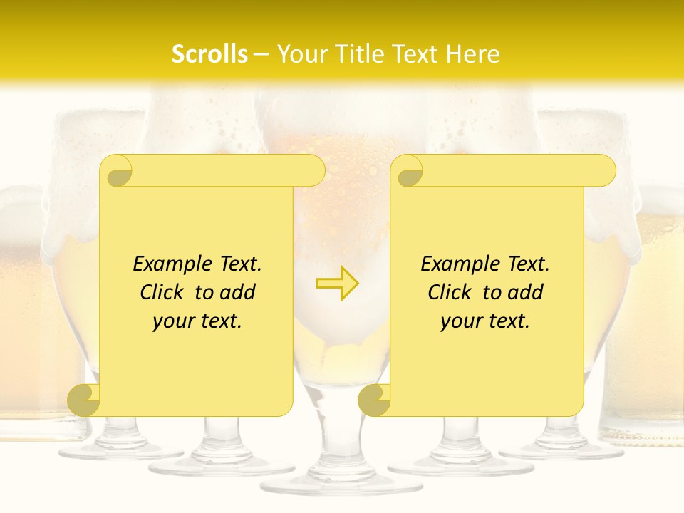 Beaker Brewery Alcohol PowerPoint Template