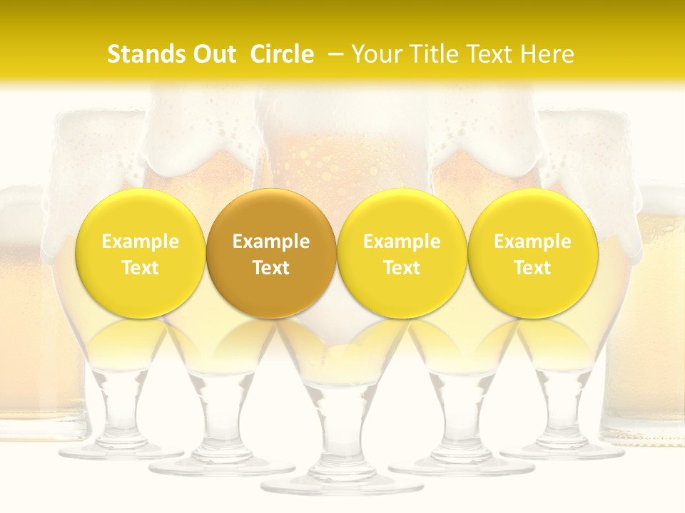 Beaker Brewery Alcohol PowerPoint Template