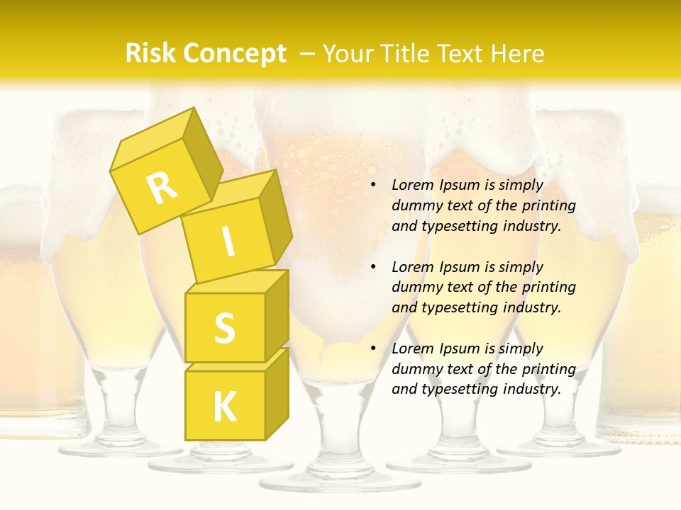 Beaker Brewery Alcohol PowerPoint Template