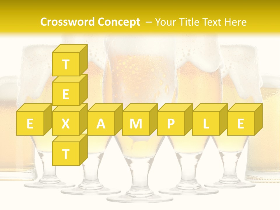 Beaker Brewery Alcohol PowerPoint Template