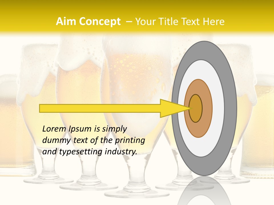 Beaker Brewery Alcohol PowerPoint Template