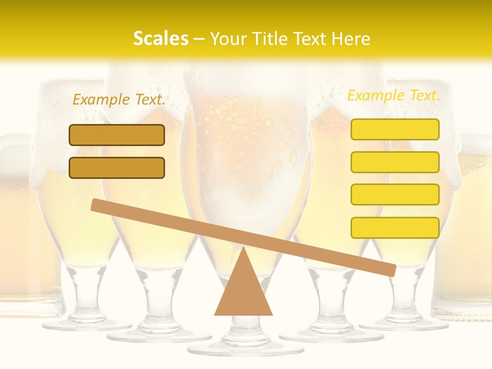 Beaker Brewery Alcohol PowerPoint Template