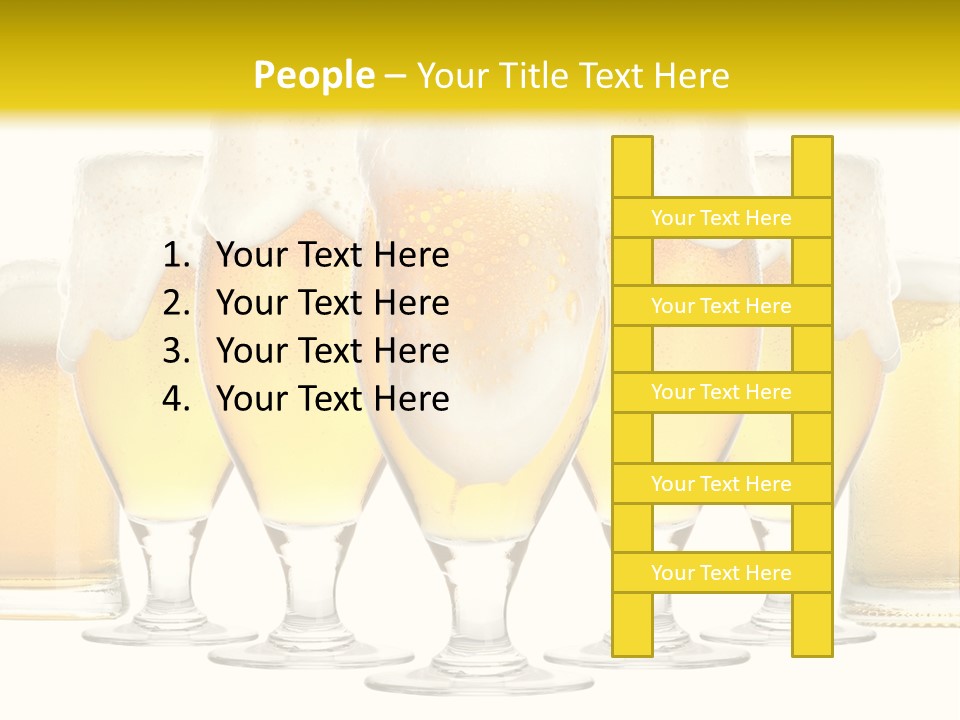 Beaker Brewery Alcohol PowerPoint Template