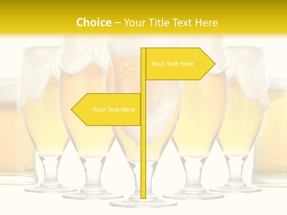 Beaker Brewery Alcohol PowerPoint Template