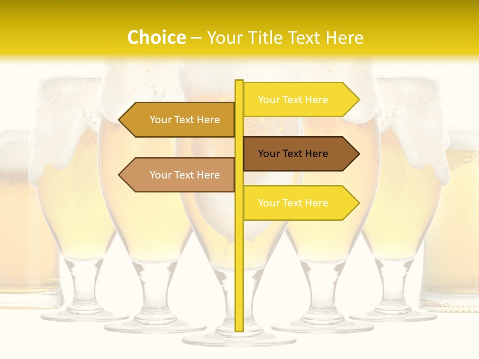 Beaker Brewery Alcohol PowerPoint Template