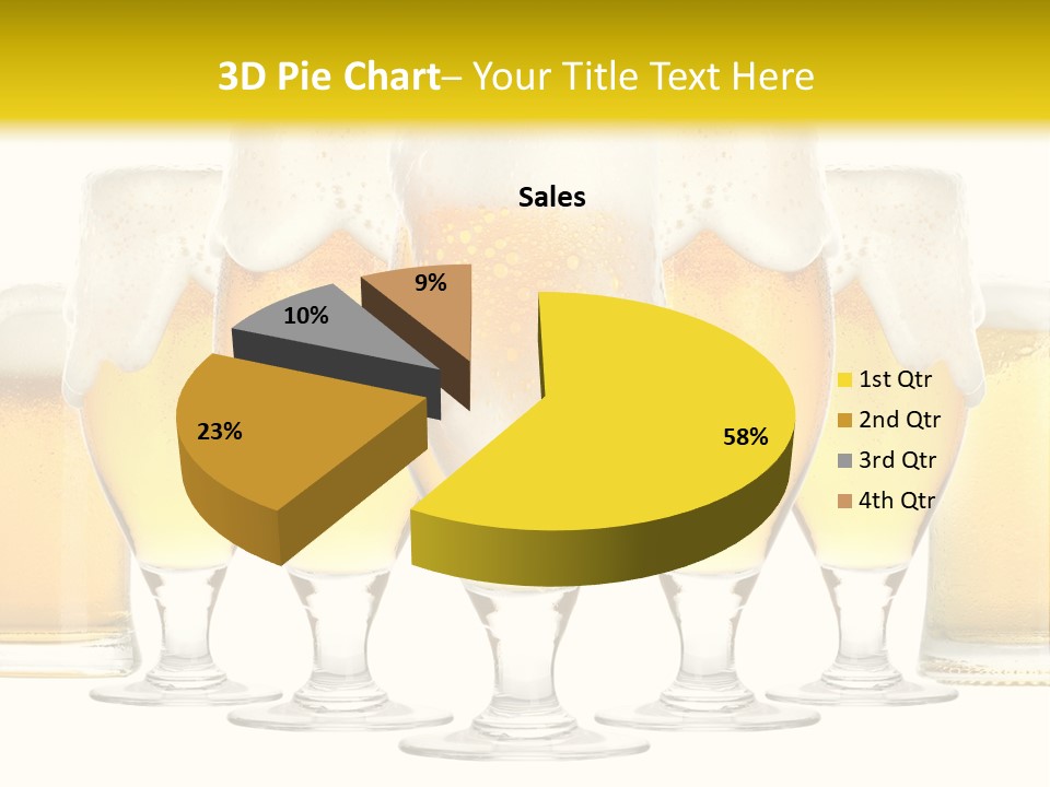 Beaker Brewery Alcohol PowerPoint Template