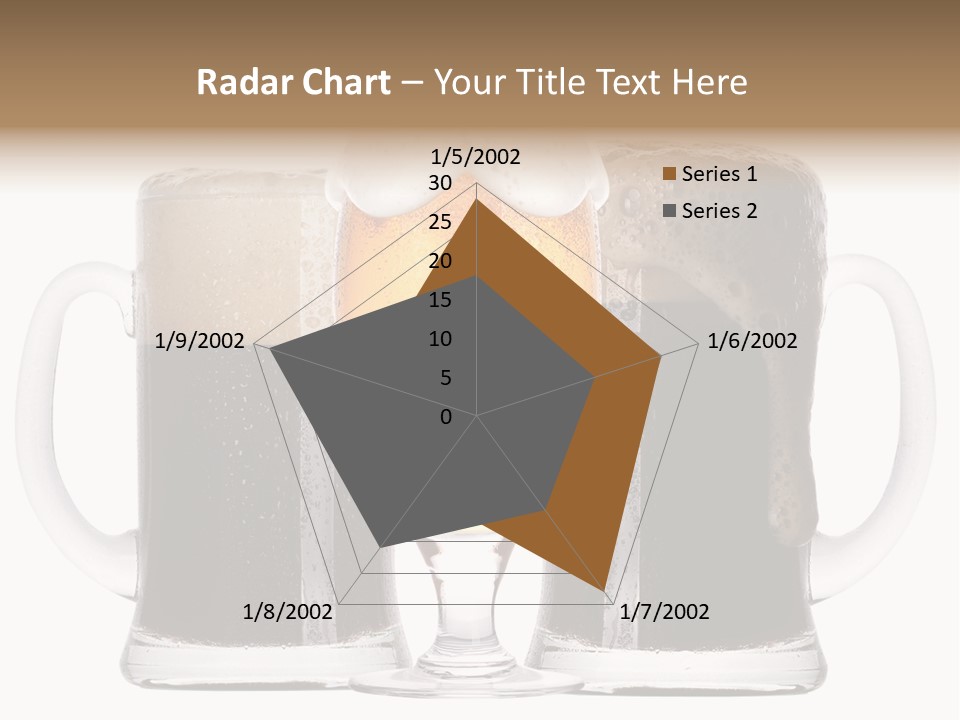 Light Alcohol Objects PowerPoint Template