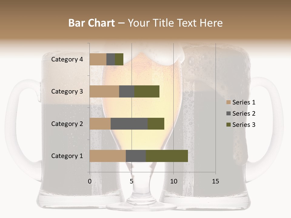Light Alcohol Objects PowerPoint Template