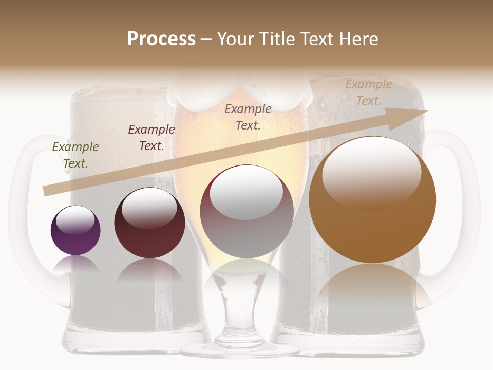 Light Alcohol Objects PowerPoint Template