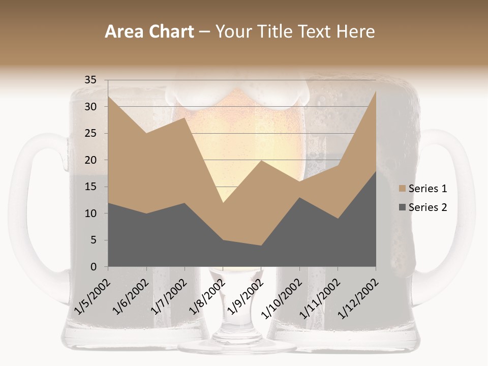 Light Alcohol Objects PowerPoint Template