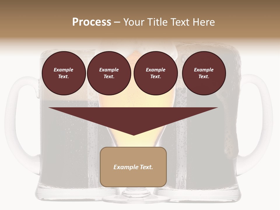 Light Alcohol Objects PowerPoint Template