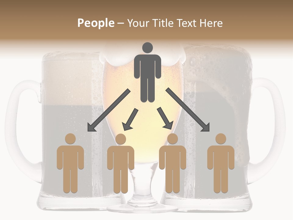 Light Alcohol Objects PowerPoint Template