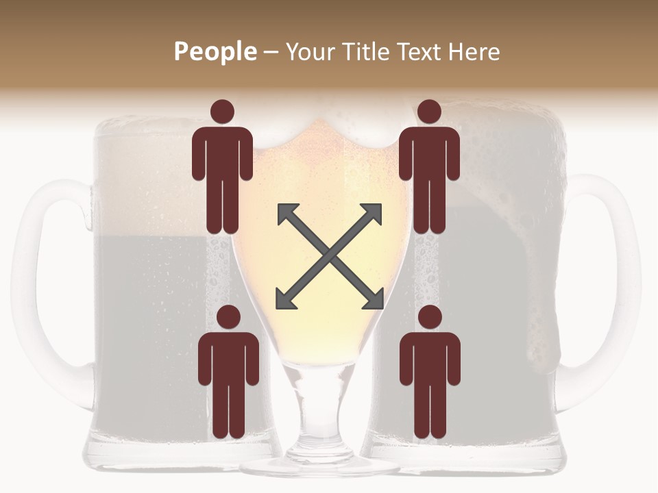 Light Alcohol Objects PowerPoint Template