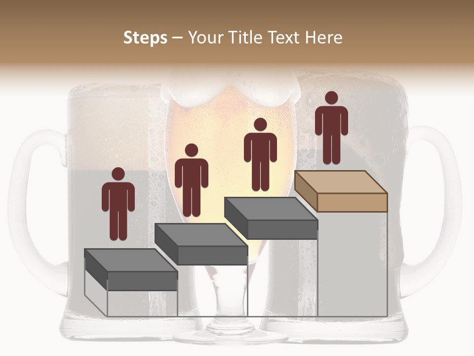 Light Alcohol Objects PowerPoint Template