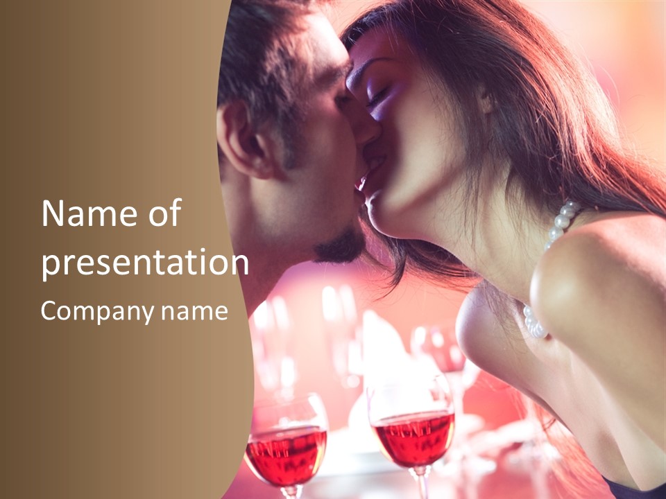 Person Love Event PowerPoint Template
