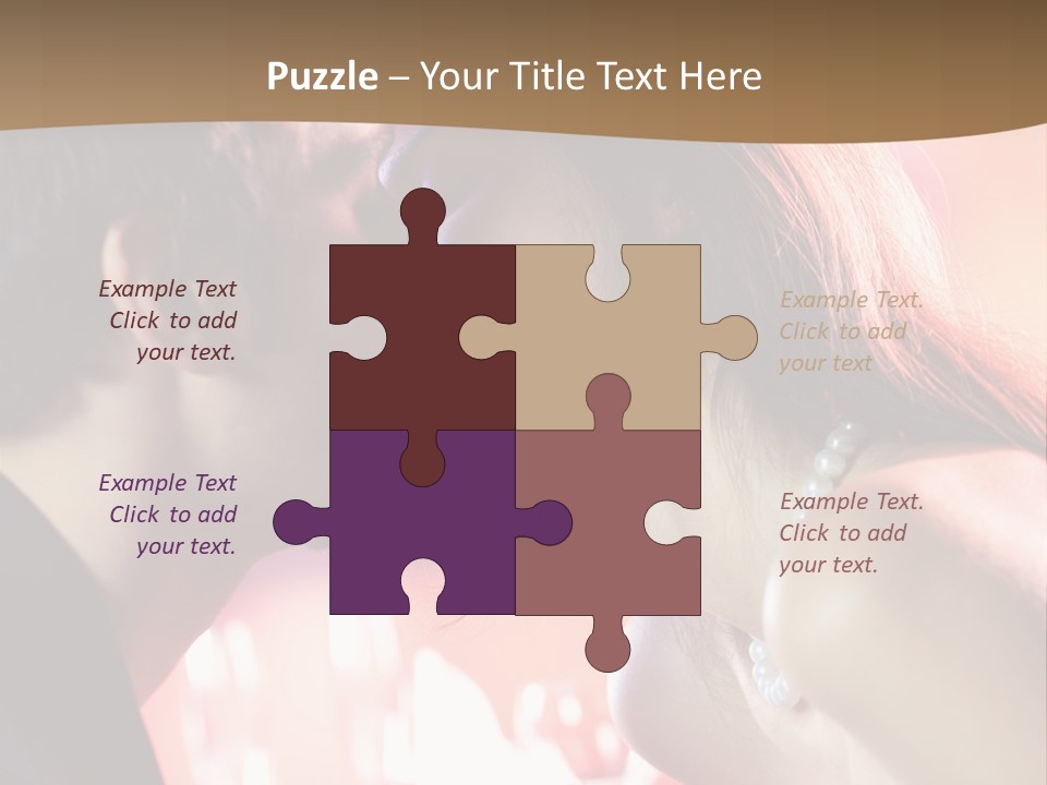 Person Love Event PowerPoint Template