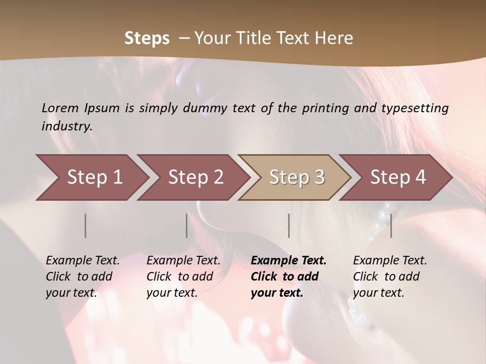 Person Love Event PowerPoint Template