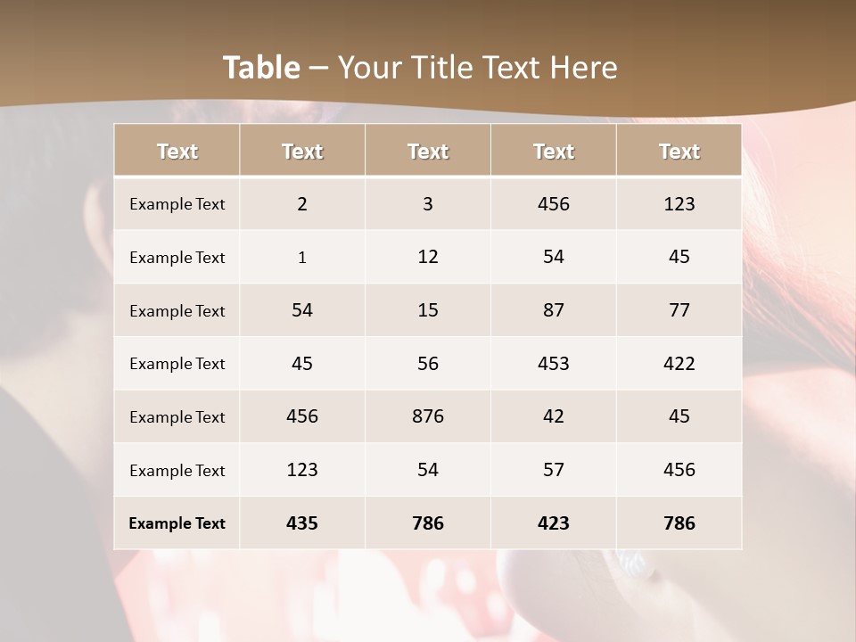 Person Love Event PowerPoint Template