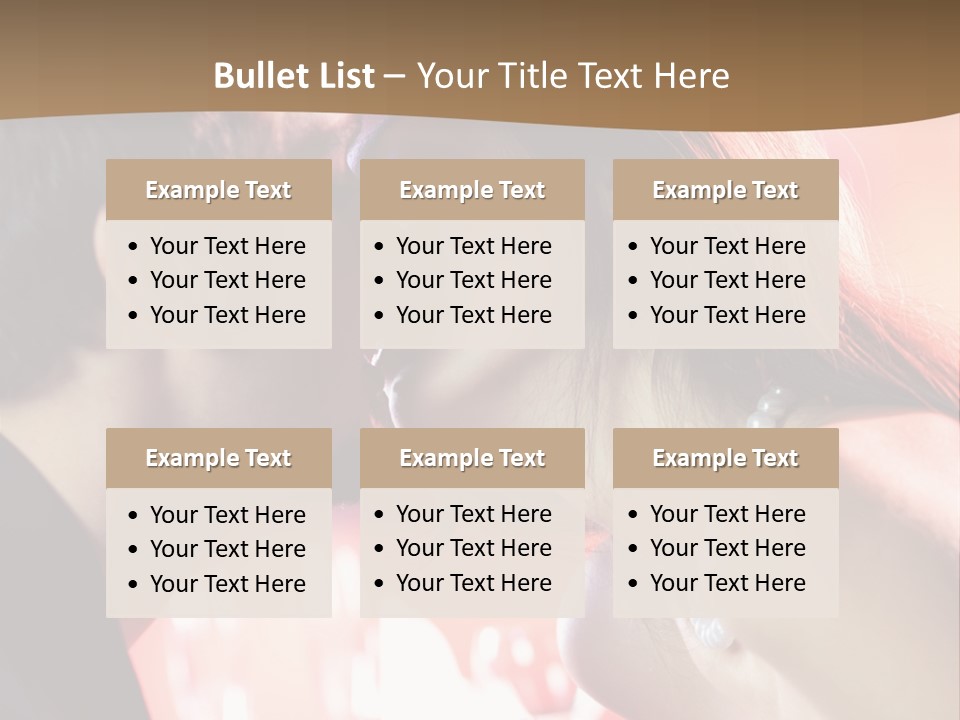 Person Love Event PowerPoint Template