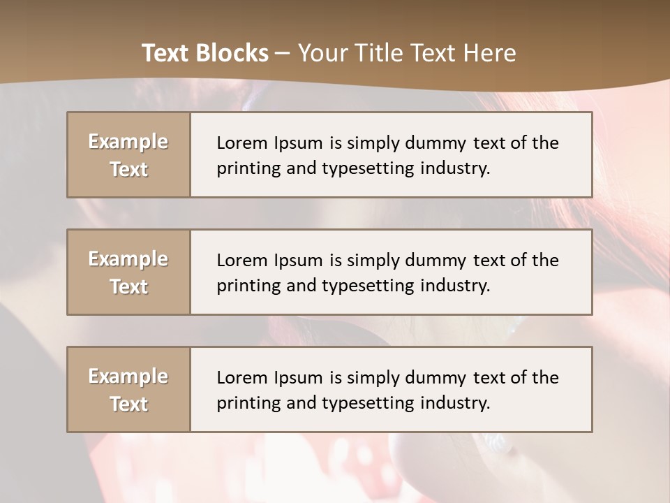 Person Love Event PowerPoint Template