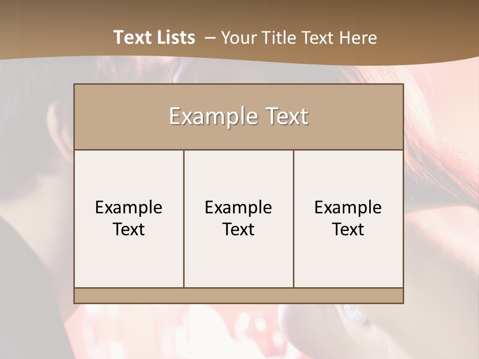 Person Love Event PowerPoint Template