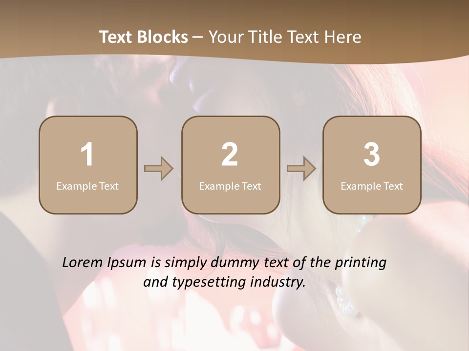 Person Love Event PowerPoint Template