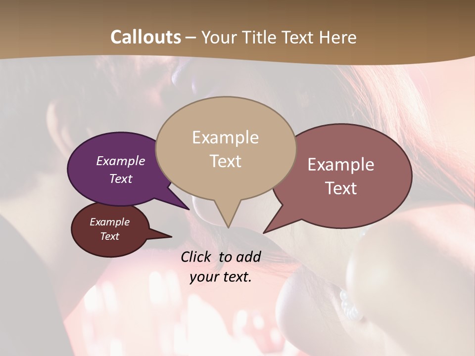 Person Love Event PowerPoint Template