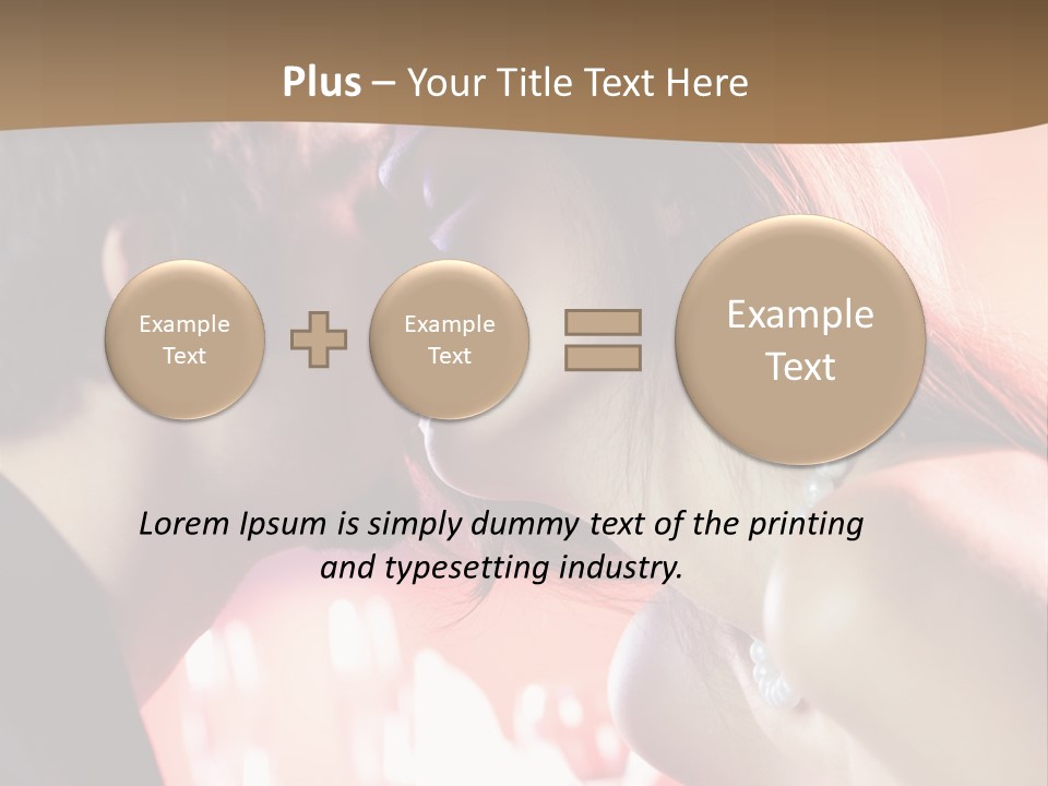 Person Love Event PowerPoint Template