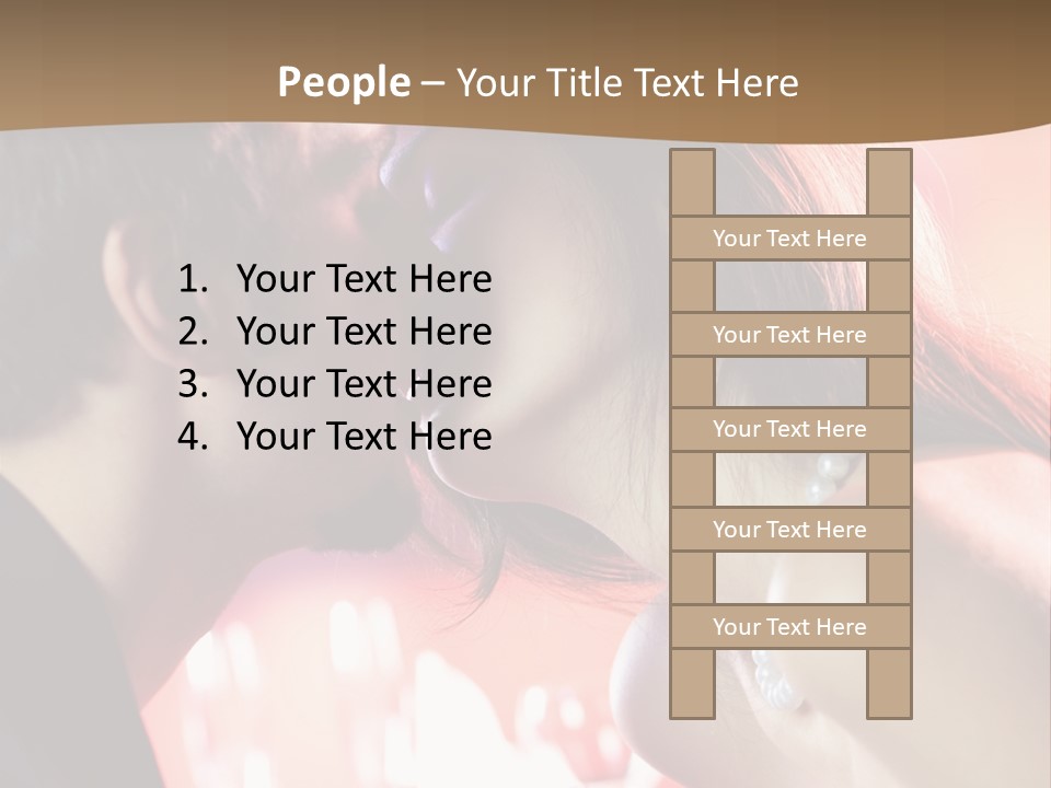 Person Love Event PowerPoint Template