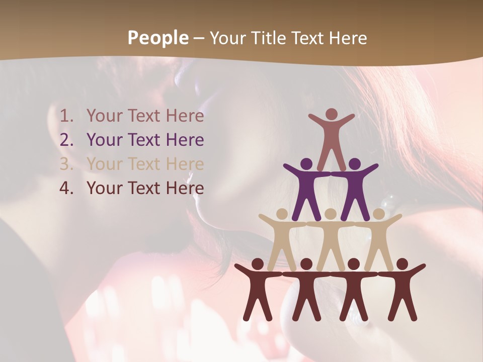 Person Love Event PowerPoint Template