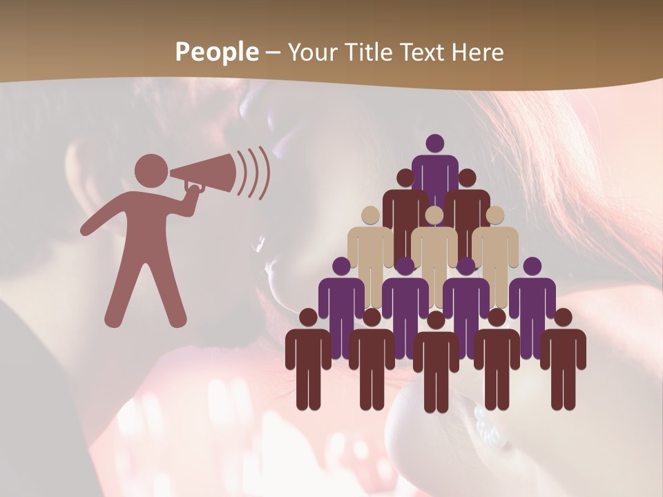 Person Love Event PowerPoint Template