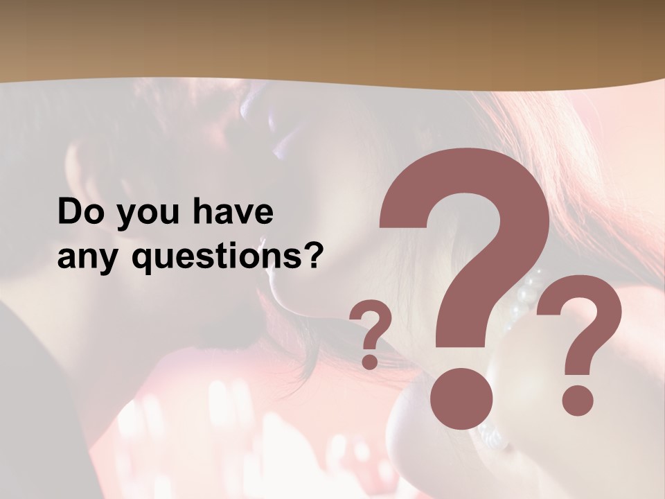 Person Love Event PowerPoint Template