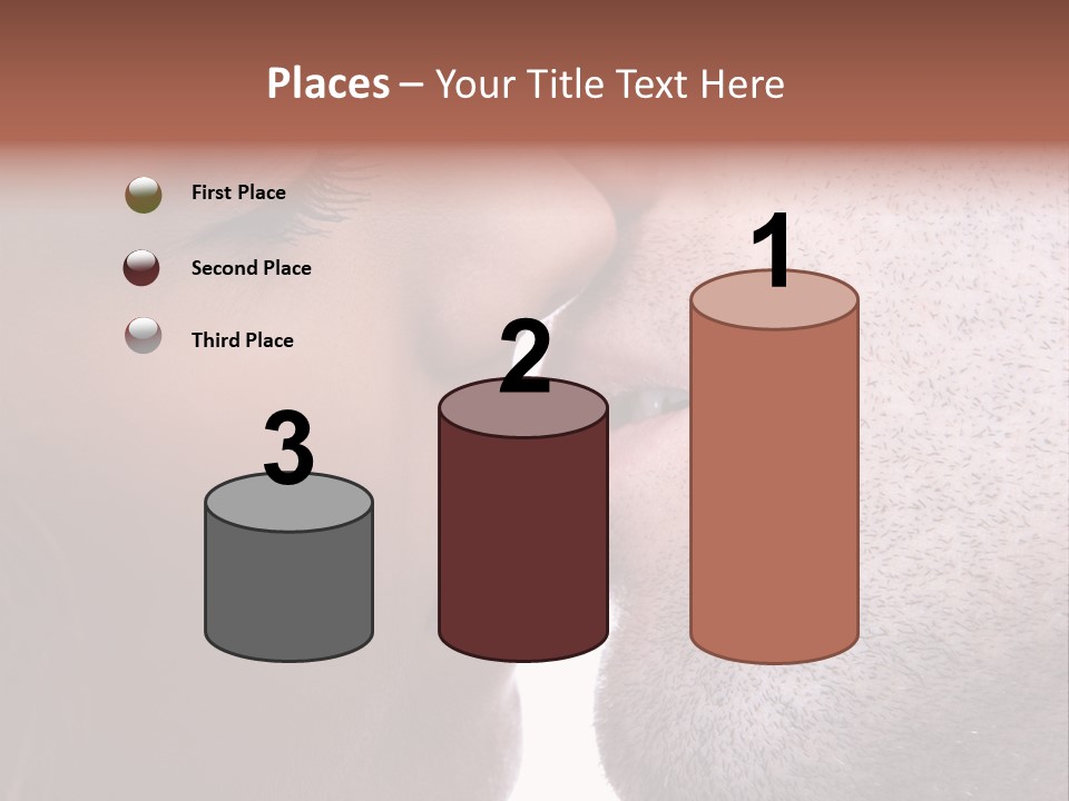 Girl Bright Happiness PowerPoint Template