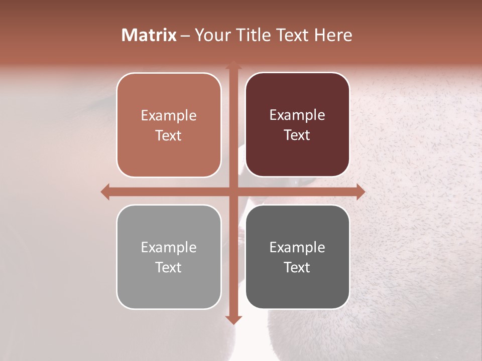 Girl Bright Happiness PowerPoint Template