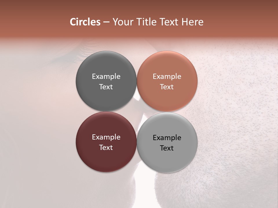 Girl Bright Happiness PowerPoint Template