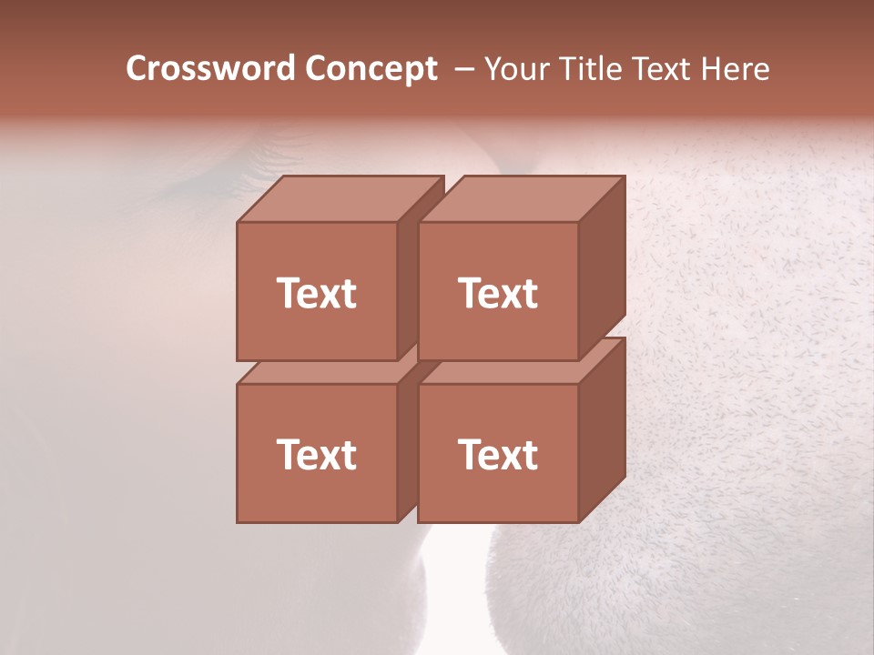 Girl Bright Happiness PowerPoint Template