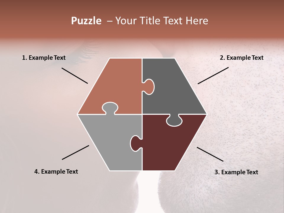 Girl Bright Happiness PowerPoint Template