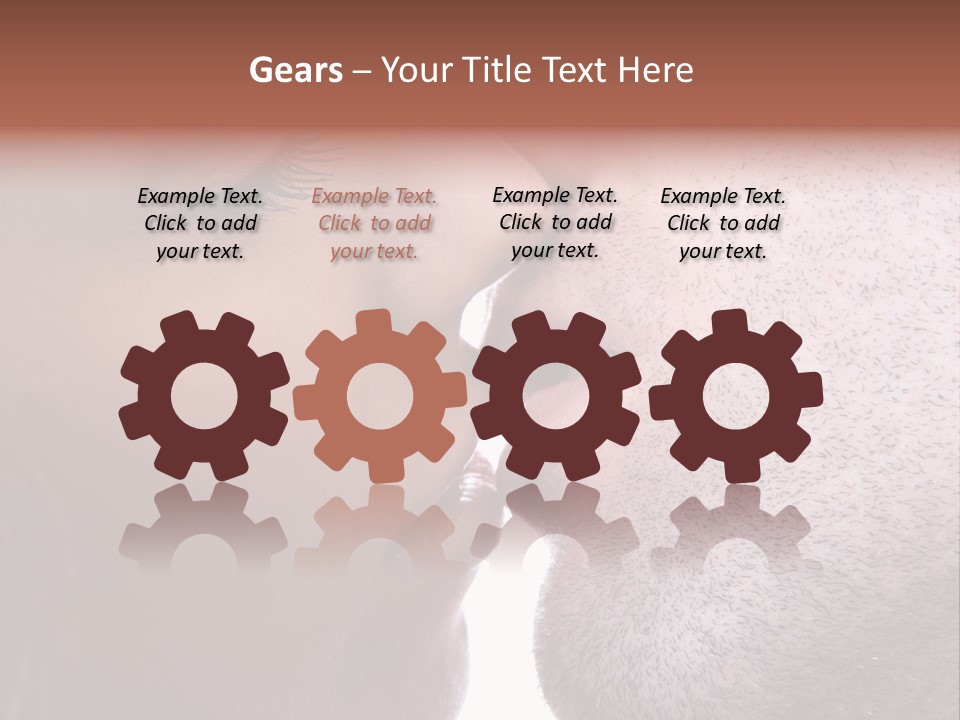 Girl Bright Happiness PowerPoint Template