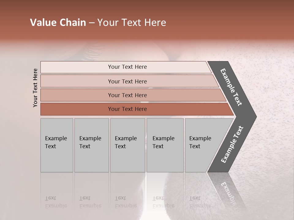 Girl Bright Happiness PowerPoint Template