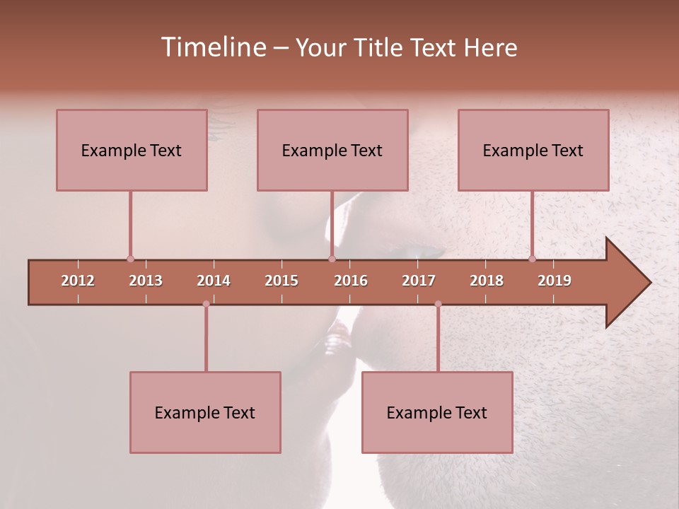 Girl Bright Happiness PowerPoint Template