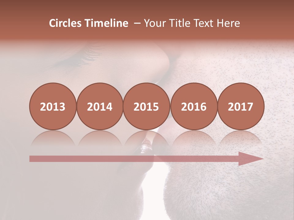 Girl Bright Happiness PowerPoint Template