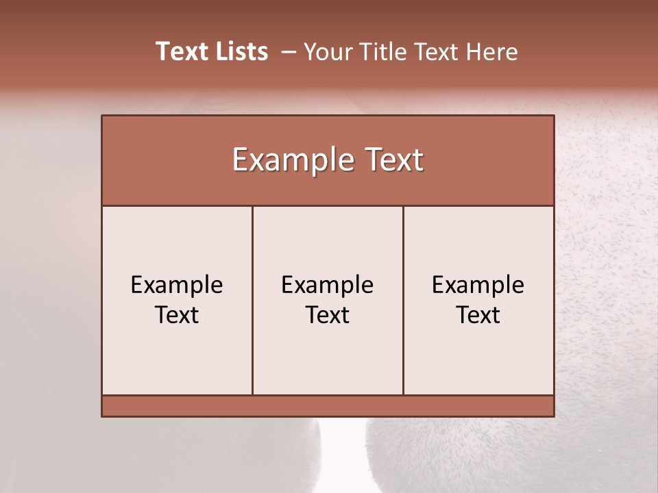 Girl Bright Happiness PowerPoint Template
