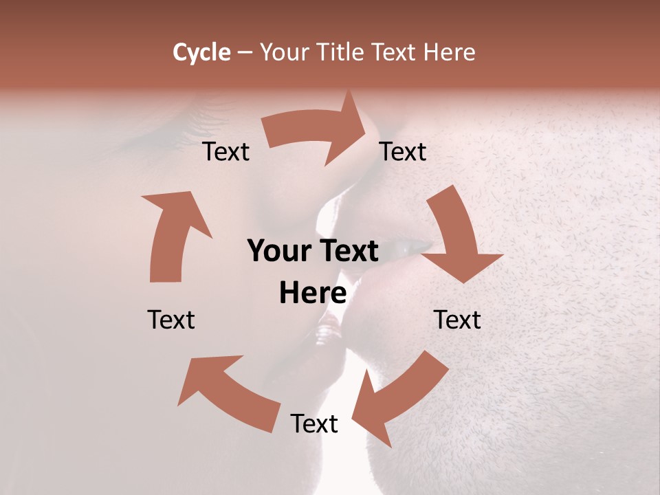 Girl Bright Happiness PowerPoint Template