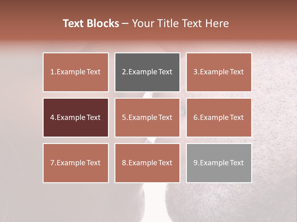 Girl Bright Happiness PowerPoint Template