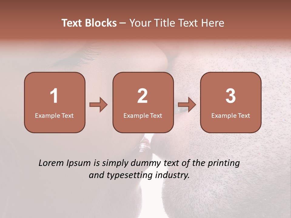 Girl Bright Happiness PowerPoint Template