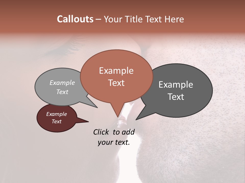 Girl Bright Happiness PowerPoint Template